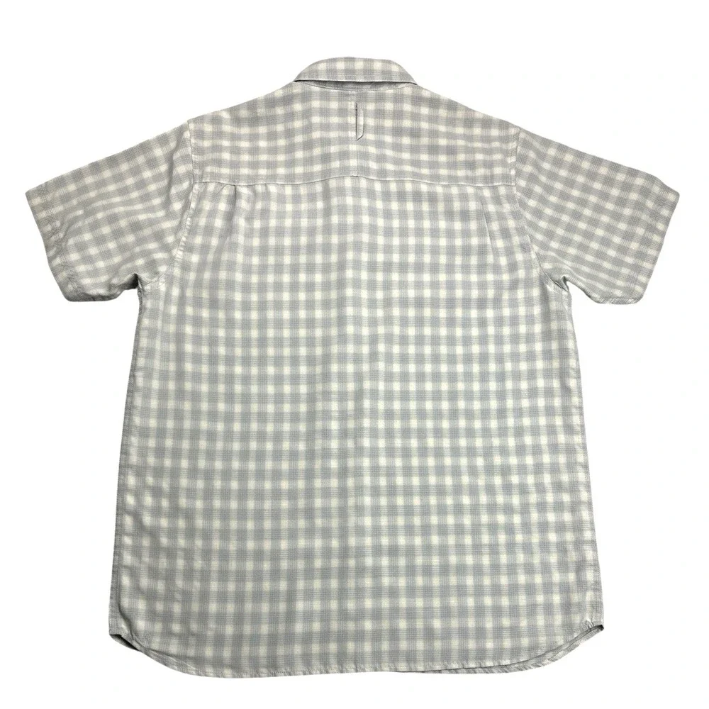 The North Face Men's Performance Short Sleeve Gingham‎ Shirt – Modal Blend, XL